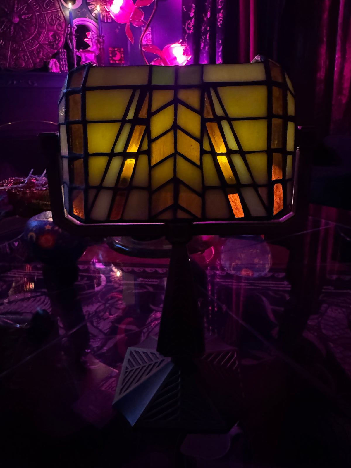 Vintage Partylite Artisan Bankers Candle Lamp