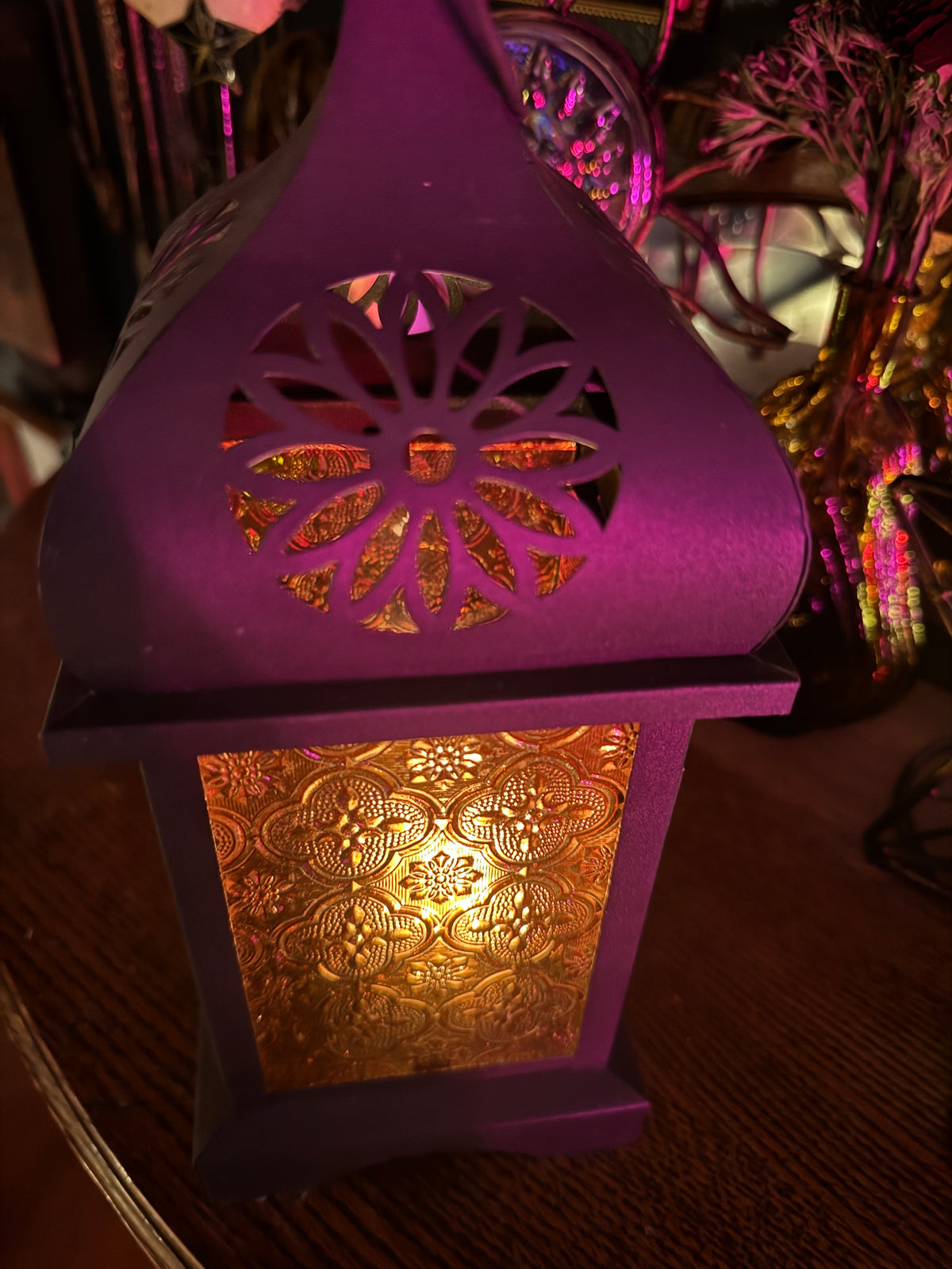 Moroccan Whimsigoth Lantern-Orange